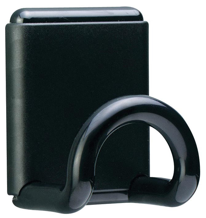 Unilux - Perchero magnético 1 gancho negro