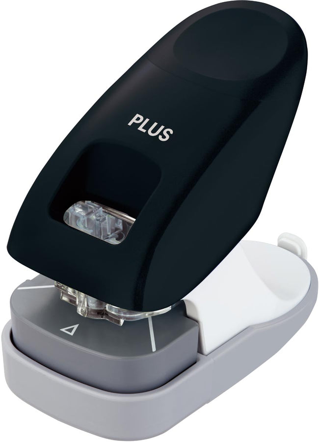 Plus -   nietloze nietmachine, tot 10 bladzijden, zwart