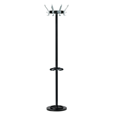 UNILUX - Perchero Cypress de pie negro