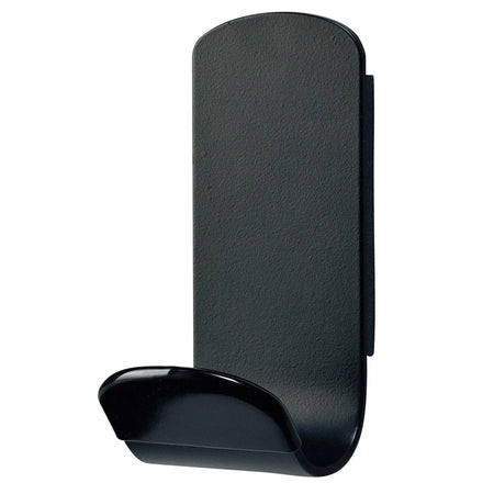 UNILUX - Perchero magnético Steely 1 gancho negro