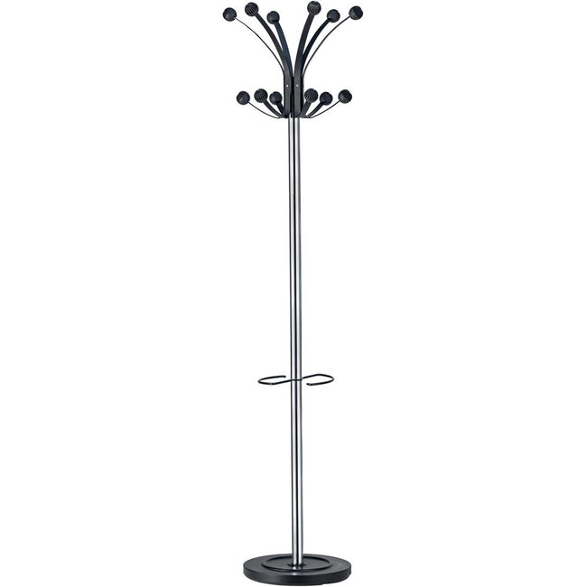 Unilux - Hakea coat rack, black and chrome