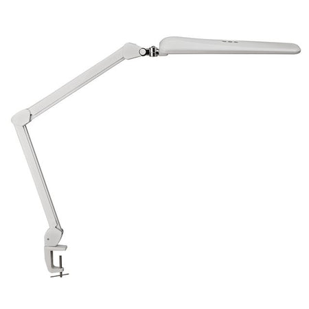 MAUL - Lámpara de trabajo Craft LED de mesa con pinza regulable blanco