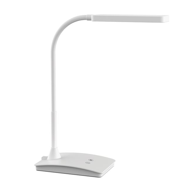Maul - Lampada da scrivania con base LED perlata dimmerabile colore vario bianco