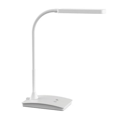 Maul -  Bureaulamp  pearly led voet dimbaar wit