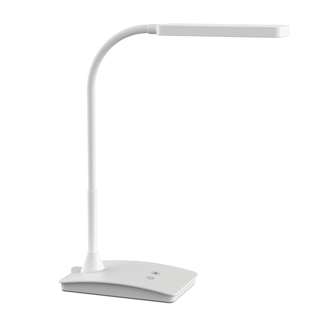 MAUL - Lámpara de escritorio base LED nacarada regulable color vario blanco