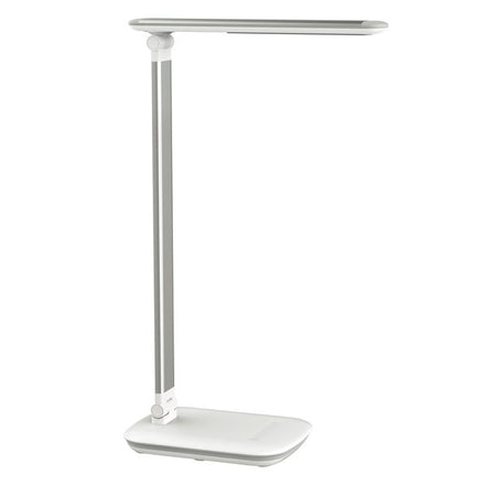 MAUL - Desk lamp Jazzy LED base dimmable + USB port white