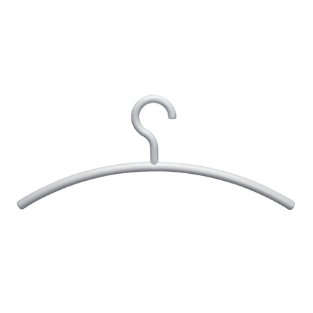 MAUL - Clothes hanger acrylic 460X190mm white 5 pieces