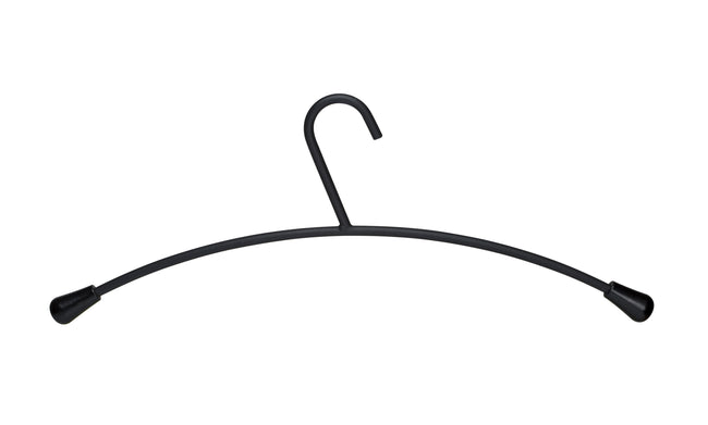 Maul - Kleiderbügel aus Metall 460x190mm schwarz 5 Stück