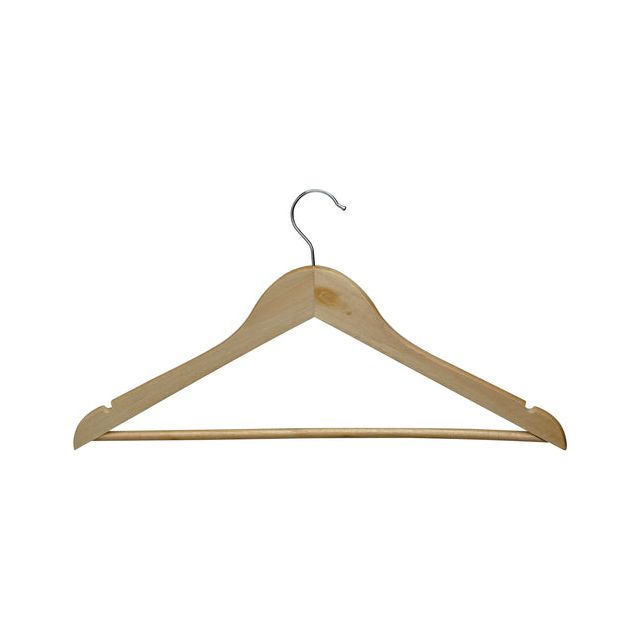 Maul - cintre de vêtements Maul Wood Beech 8 pièces | Prendre 8 pièces