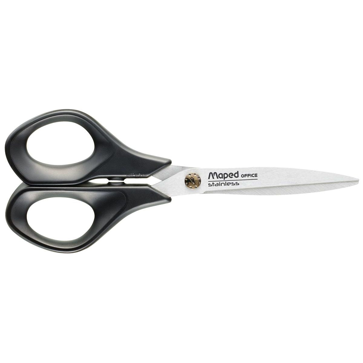 Maped Office -  schaar Advanced, ft 17 cm, rechts, scherpe punt, RVS, zwart, blister van 1 stuk