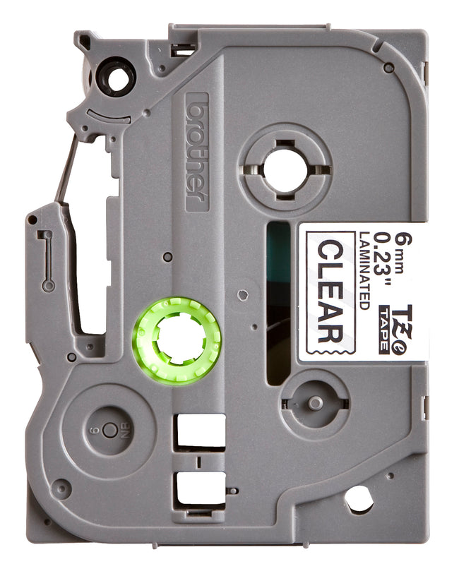 Brother -  TZE-111 labelprinter-e Zwart op zilver