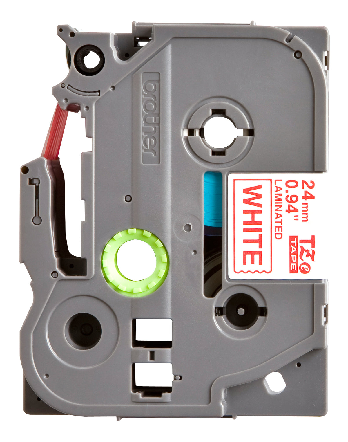 Brother -  TZE-252 labelprinter-e Rood op wit