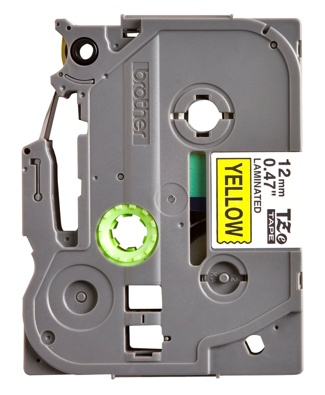 Brother -  Labele  ptouch tze631 12mm geel | 25 stuks