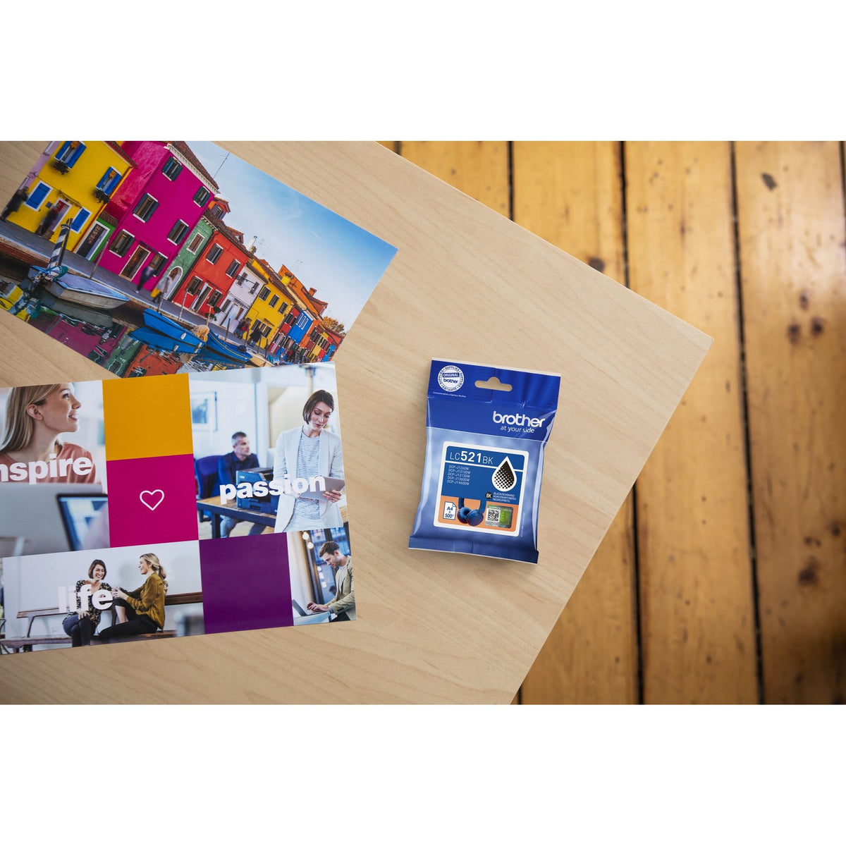 Brother -  LC521BK inktcartridge 1 stuk(s) Origineel Zwart