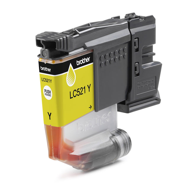 Brother -  LC521Y inktcartridge 1 stuk(s) Origineel Geel