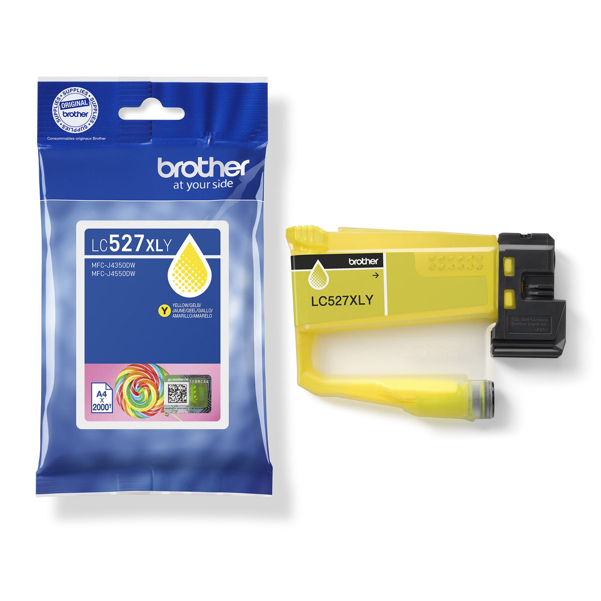 Brother -  Inktcartridge  lc-527xly geel | 5 stuks