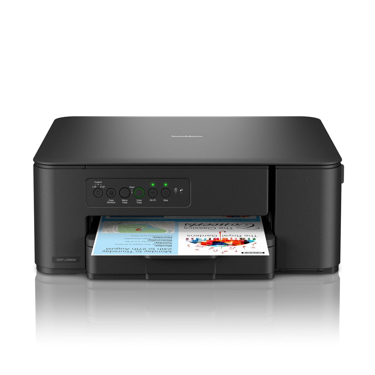 Brother -  DCP-J1260W multifunctionele printer Inkjet A4 1200 x 6000 DPI 16 ppm Wifi