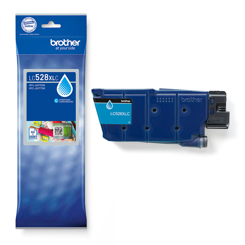 Brother -  Inktcartridge  lc-528xlc blauw