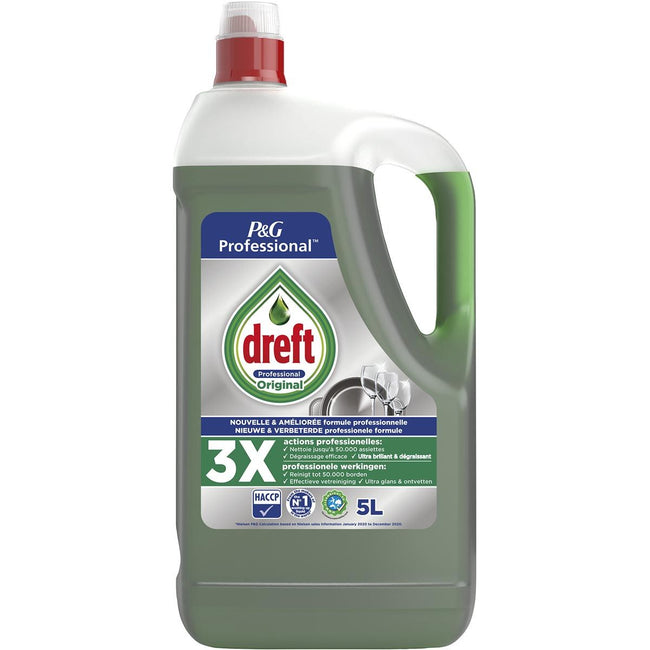 Dreft -  Professional Original handafwasmiddel, fles van 5 l