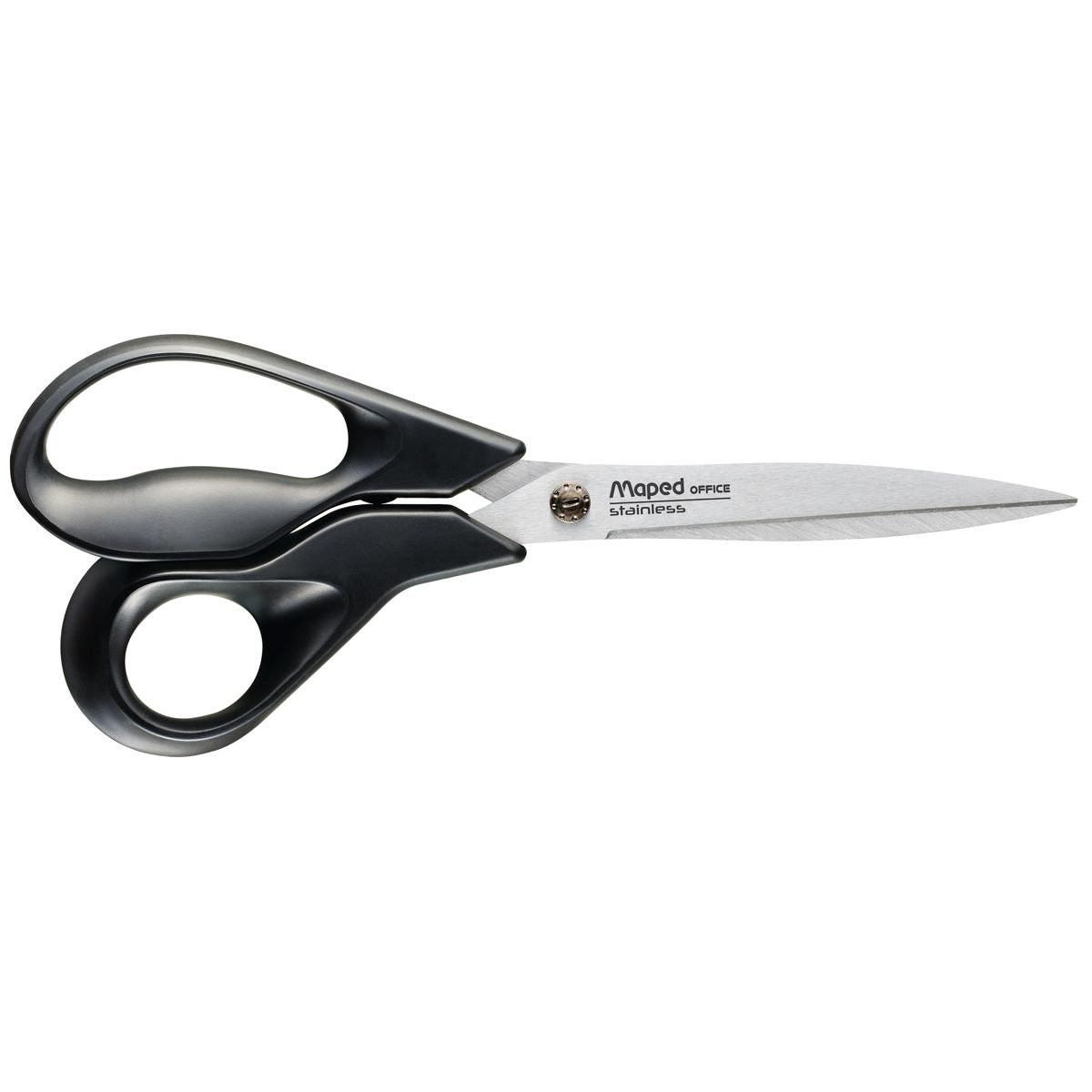 Maped Office -  schaar Advanced, ft 21 cm, rechts, scherpe punt, RVS, zwart, blister van 1 stuk