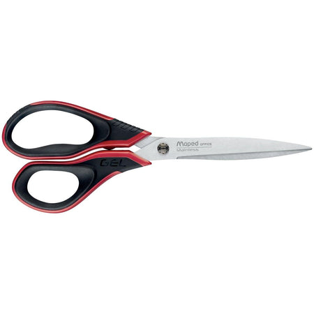 Maped Office - Schere Advanced Gel 21 cm schwarz und rot