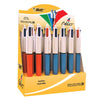 Bic - 4 Colors Original 4-Farben-Kugelschreiber, fein und mittel, klassische Tintenfarben, 20er-Box