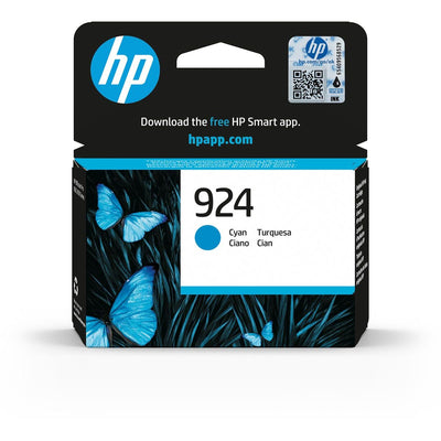HP - cartouche d'encre 924, 400 pages, OEM 4K0U3NE, cyan