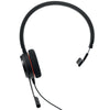 JABRA -   Evolve 20 Headset Bedraad Hoofdband Kantoor/callcenter USB Type-C / USB Type-A Zwart
