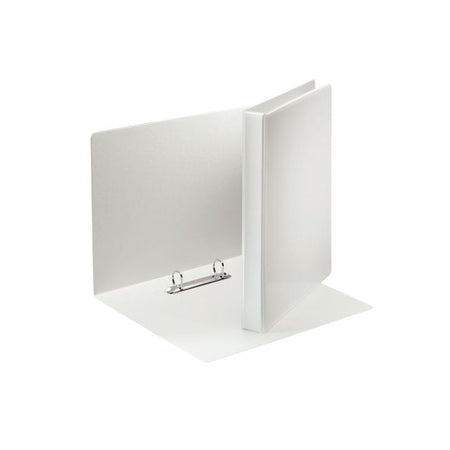 Esselte - Presentation ring binder Essentials panorama A4 2-ring D-mechanism 20mm white | 10 pieces
