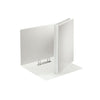 Esselte - Presentation ring binder Essentials panorama A4 2-ring D-mechanism 20mm white | 10 pieces