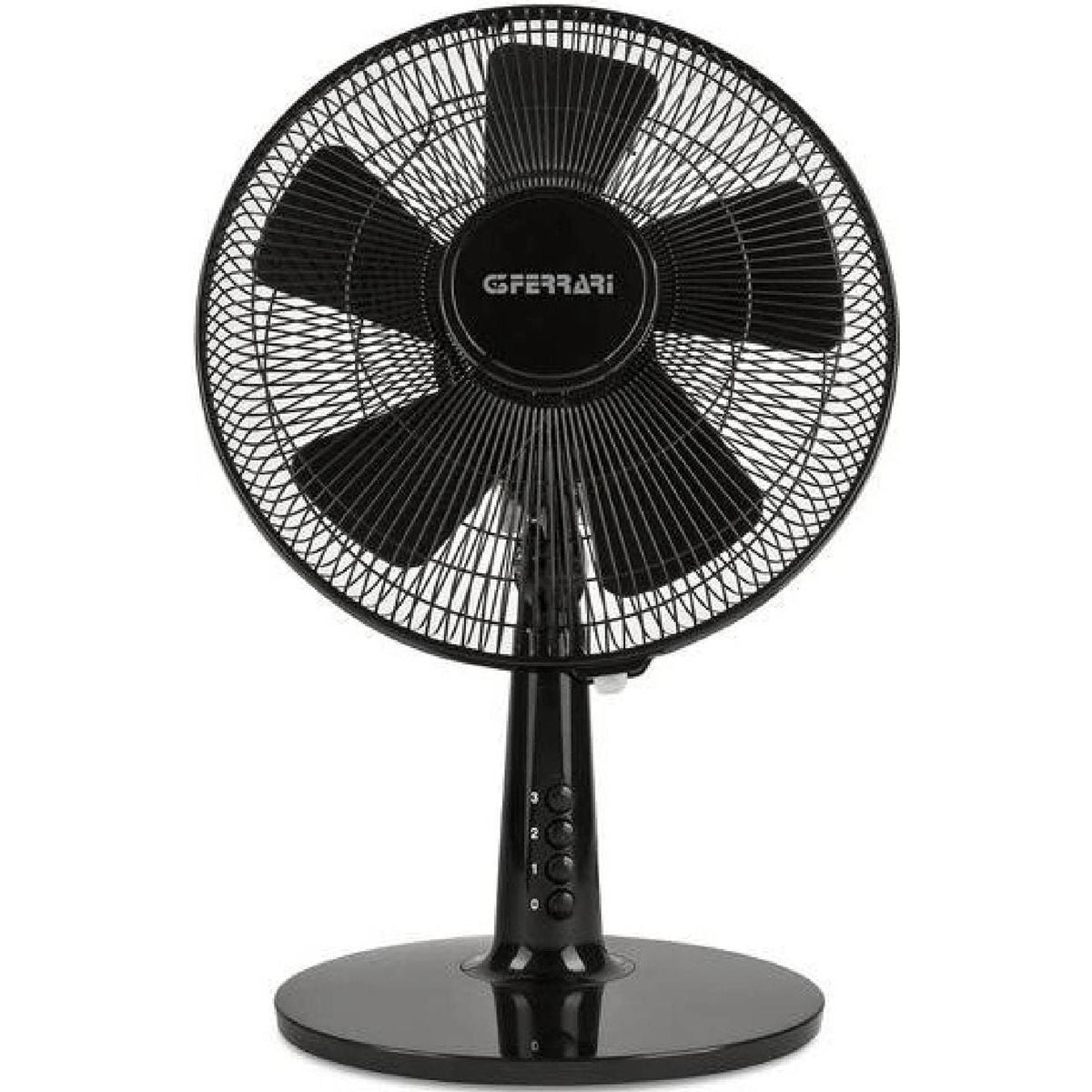 Klika -  Tafelventilator Black 30, diameter 30 cm, zwart
