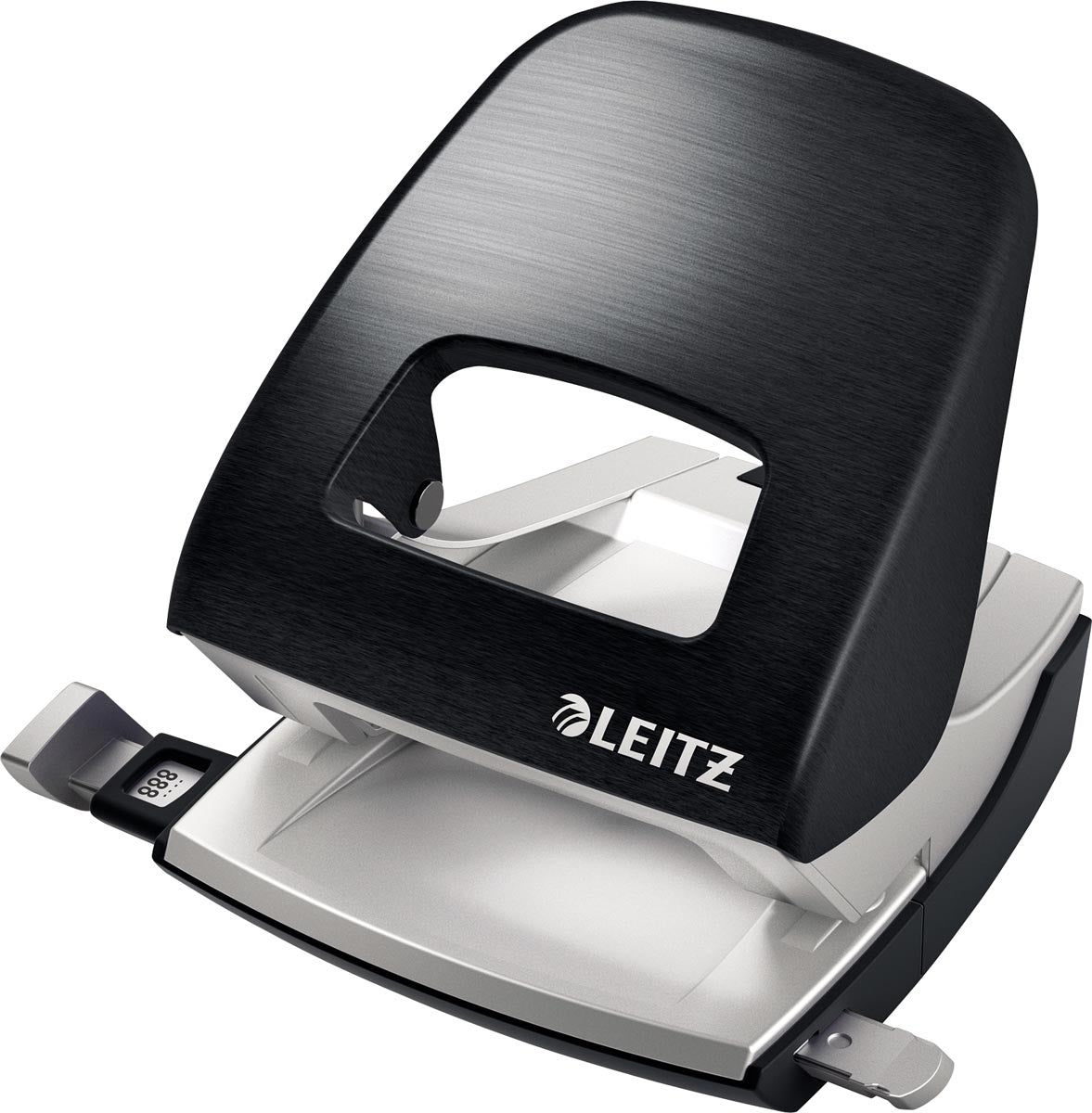 Leitz - Perforadora NeXXt Style, 30 hojas, negro
