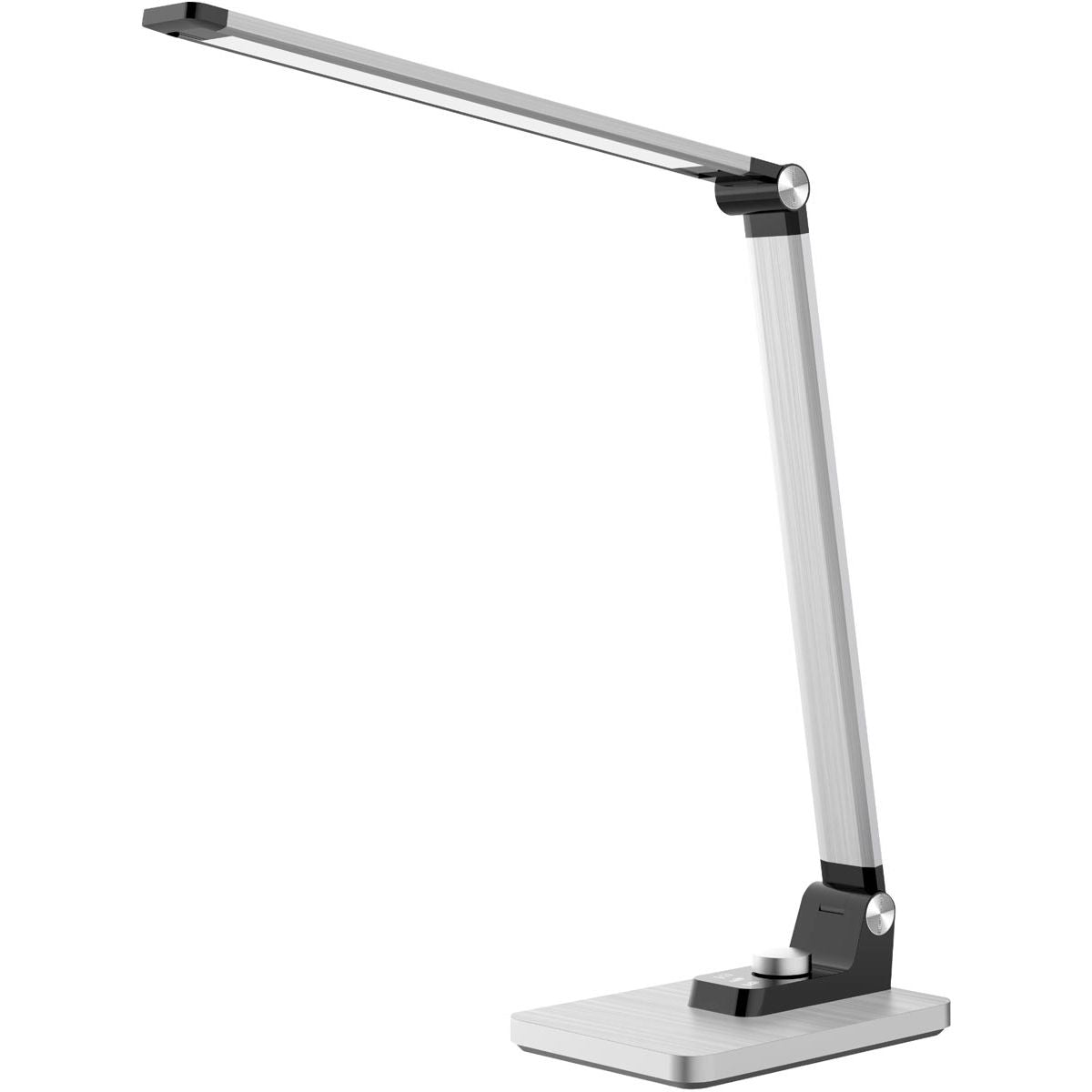 Hansa - lampada da scrivania Breeze, LED, argento
