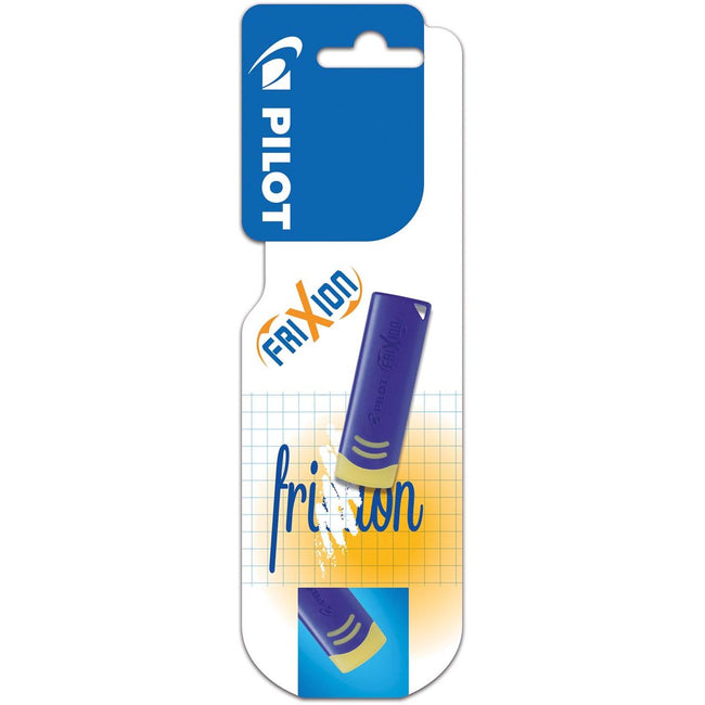 Pilot -  Frixion gum, blauw, blister van 1 stuk