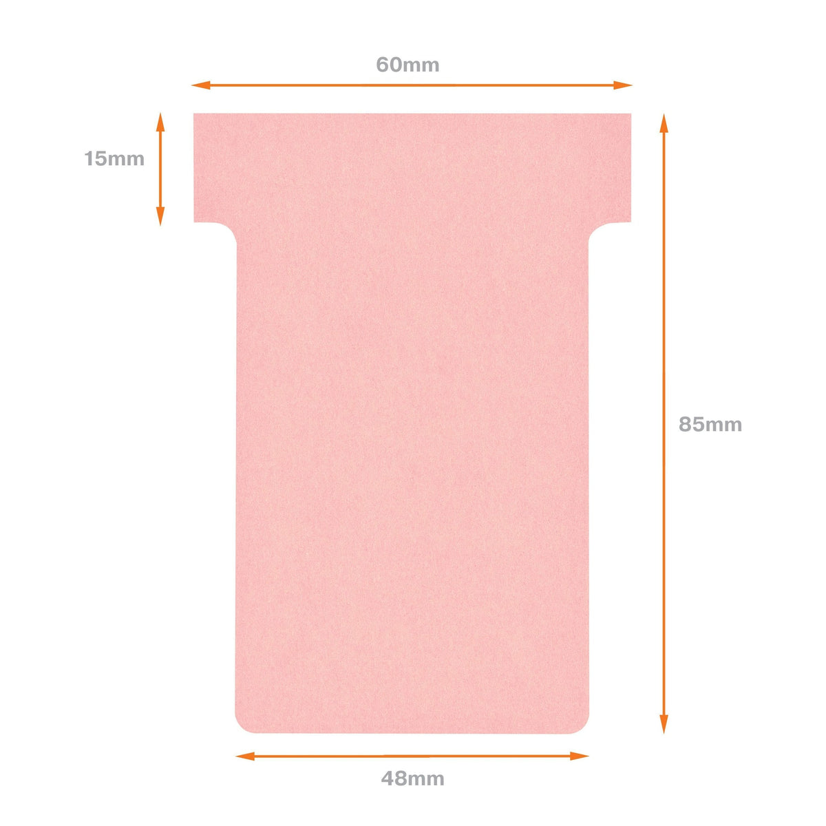 Nobo -  T-Kaarten Maat 2 Roze (100)