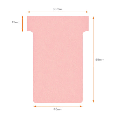Nobo -  T-Kaarten Maat 2 Roze (100)