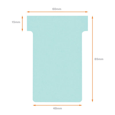 Nobo -  T-Kaarten Maat 2 Blauw (100)