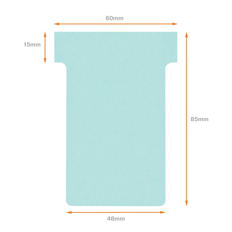 Nobo -  T-Kaarten Maat 2 Blauw (100)
