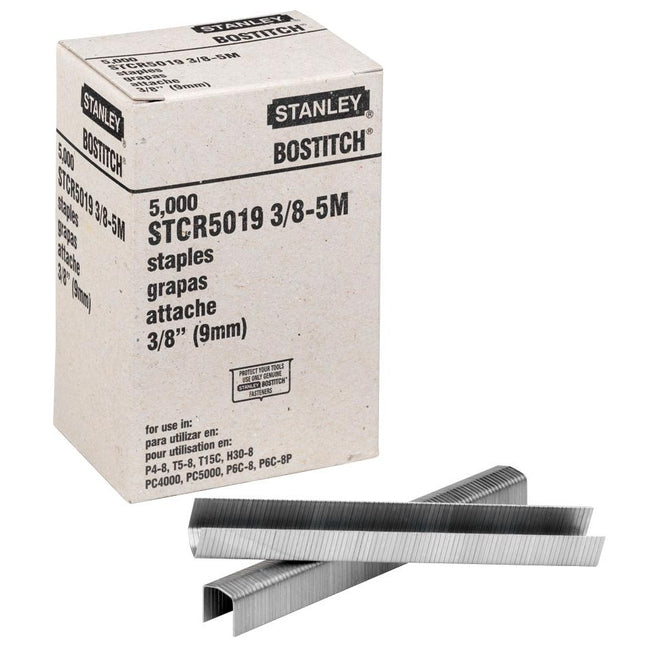 Bostitch - Staples STCR501910E (10 mm), for PC8000, box of 5,000 staples