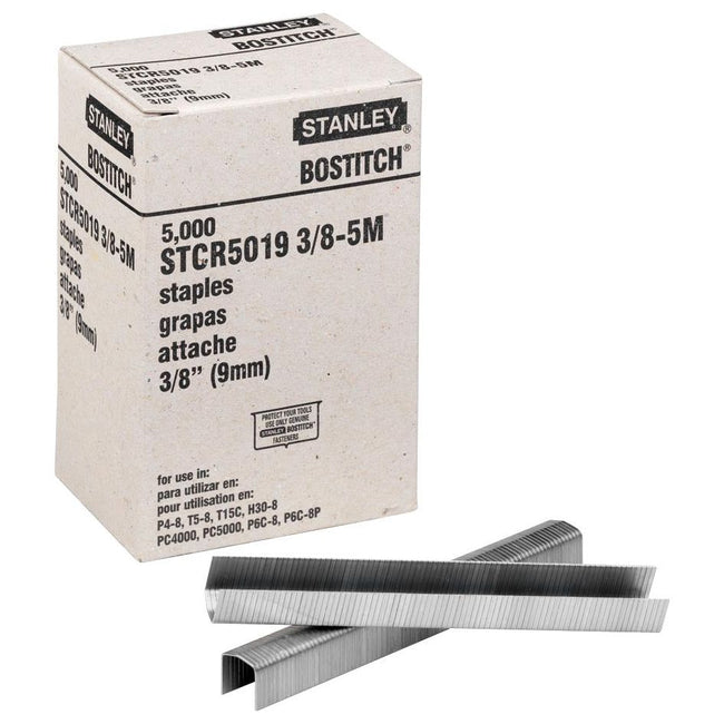 Bostitch - STCR501910E Staples (10 mm), für PC8000, Box mit 5.000 Heftklammern