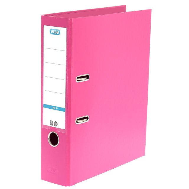 Elba - Ordner Smart Pro+ A4 80mm PP roze | 10 stuks