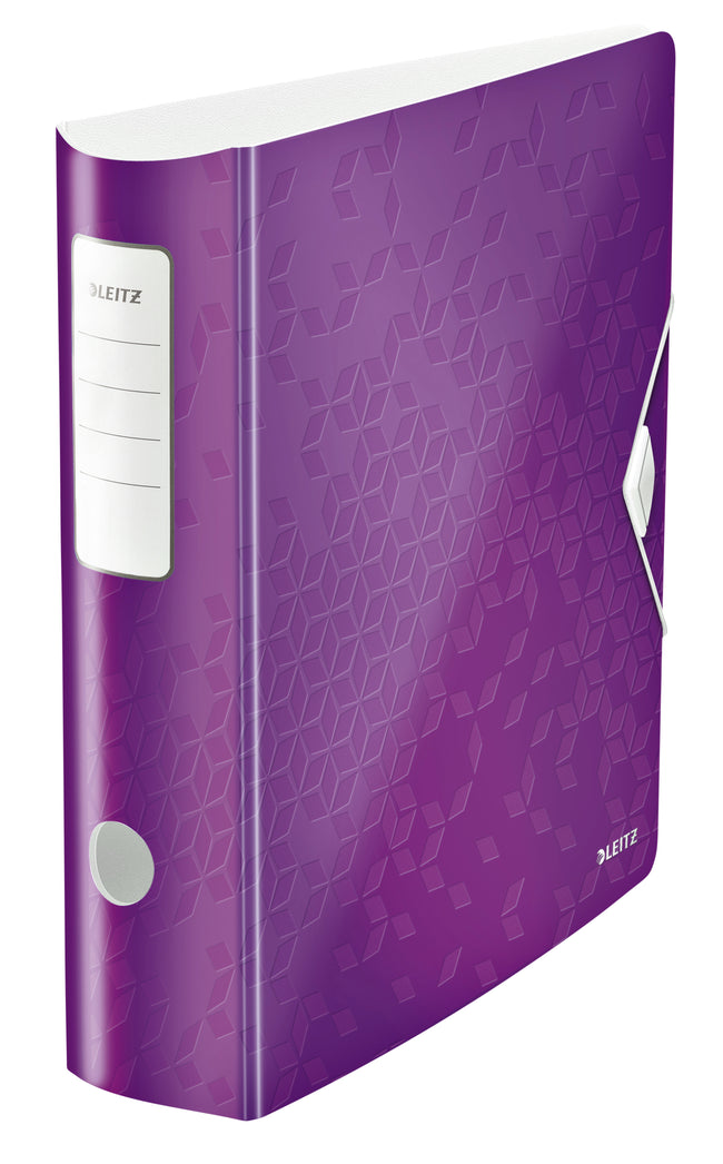 Leitz - Ordner WOW activo 180° 80mm PP A4 violeta