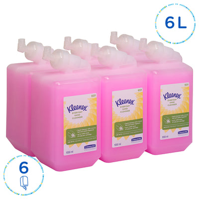 Kleenex -  Handzeep  vloeibaar roze 1000ml