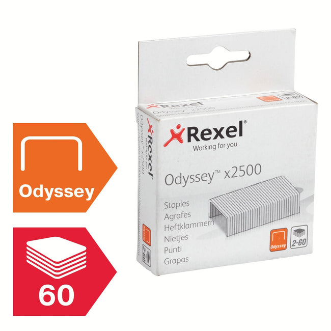 Rexel -  Odyssey Heavy Duty Nietjes (2500)