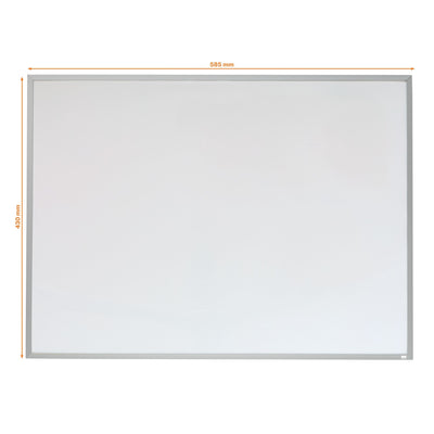 Nobo -  Magnetisch Whiteboard Aluminium Lijst 585x430mm