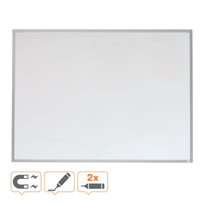 Nobo -  Magnetisch Whiteboard Aluminium Lijst 585x430mm