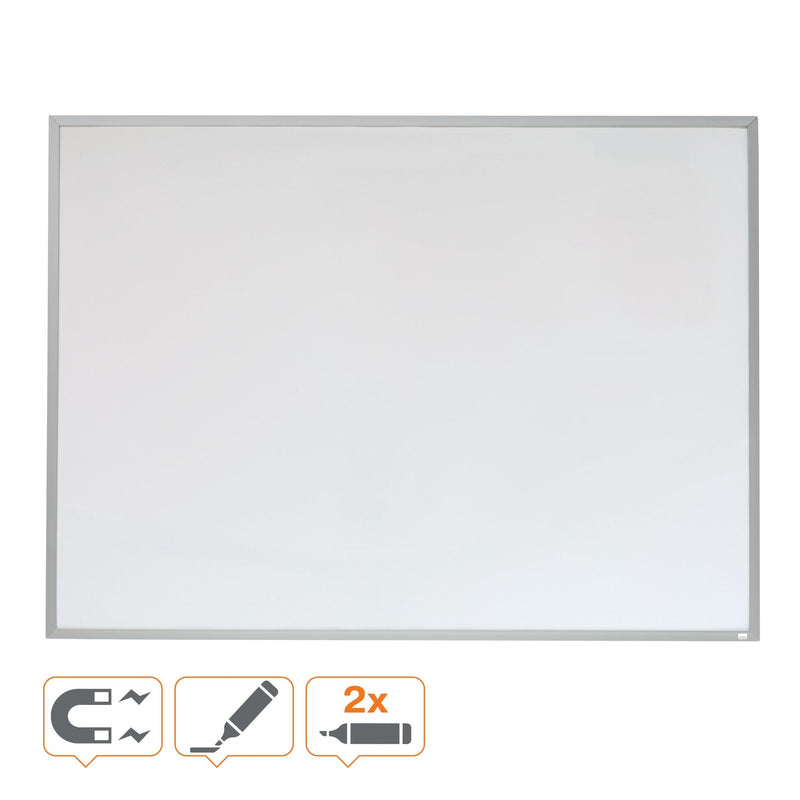 Nobo -  Whiteboard  58.5x43cm aluminium magnetisch | 6 stuks