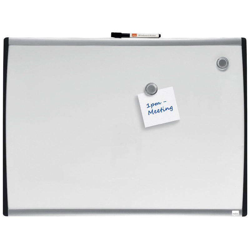 Nobo -  Whiteboard met Gewelfde Lijst 585x430mm