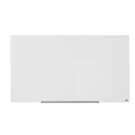 Nobo -  Diamond Glasbord (1264x711) wit, magnetisch