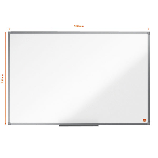 Nobo -  Basic Whiteboard (900x600) van staal met basic lijst, magnetisch